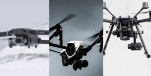 drones de ocio vs profesionales